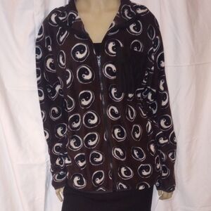 Earthbound Yin Yang Patterned Jacket